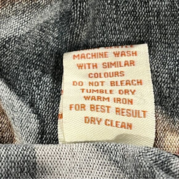 Aryeh Multicolor Zigzag Pattern sleeveless mini sweater Dress size medium - Picture 12 of 15